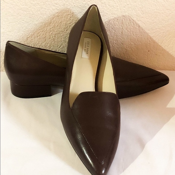 Cole Haan Dellora Brown Leather Loafer - Picture 9 of 10